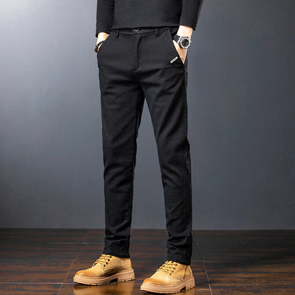 Men's Skinny Fit Chino Trousers - Olytrend
