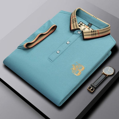 Classic Men's Short Sleeve Polo Shirt