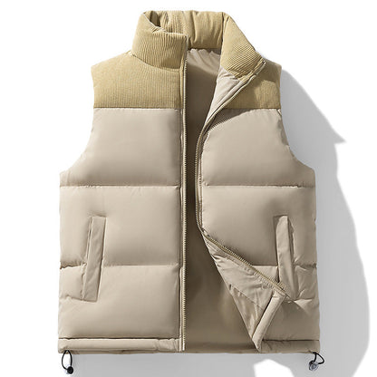 Warm Men's Down Gilet Jacket - Olytrend
