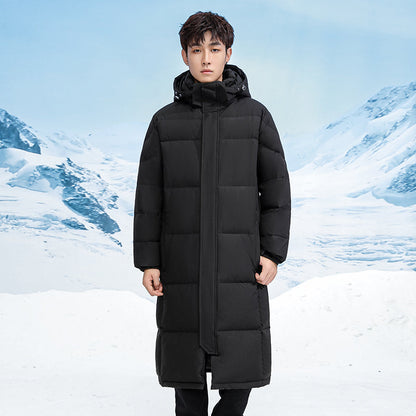 Warm Waterproof Men's Down Parka Coat