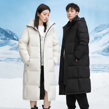 Warm Waterproof Men's Down Parka Coat - Pexav