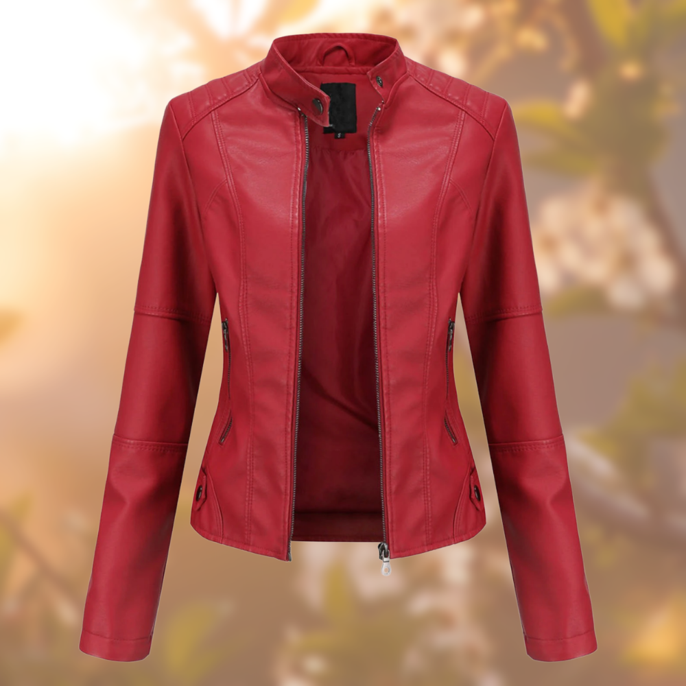 Image of Janice | Women's Fitted Zip-Up Jacket