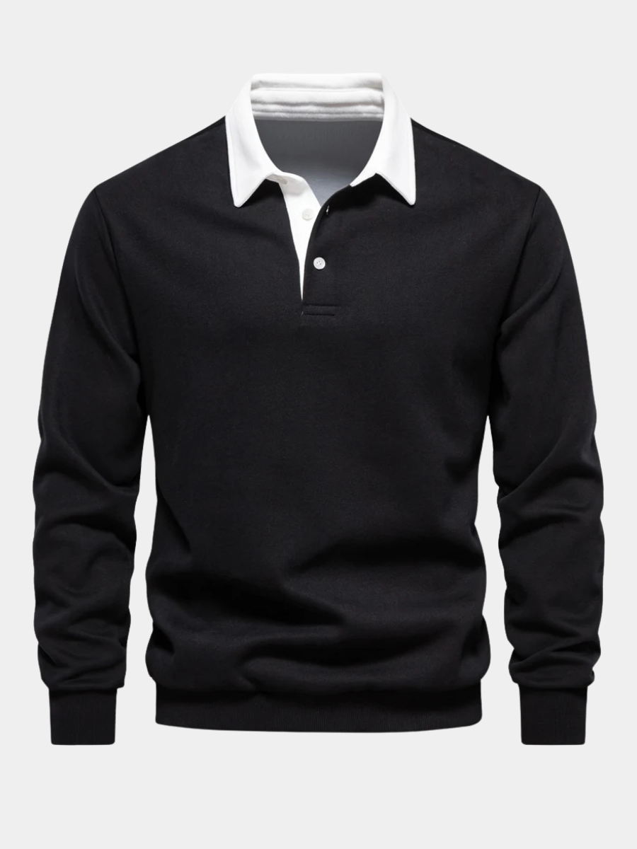 Casual Mens Long Sleeve Sports Shirt - Olytrend
