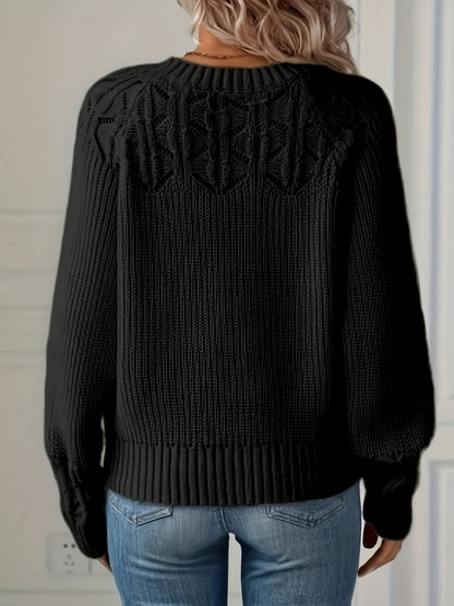 Image of Jayla | Women's Long Sleeve Knit Sweater