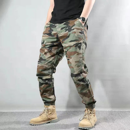 Tactical Camouflage Mens Cargo Pants - Olytrend