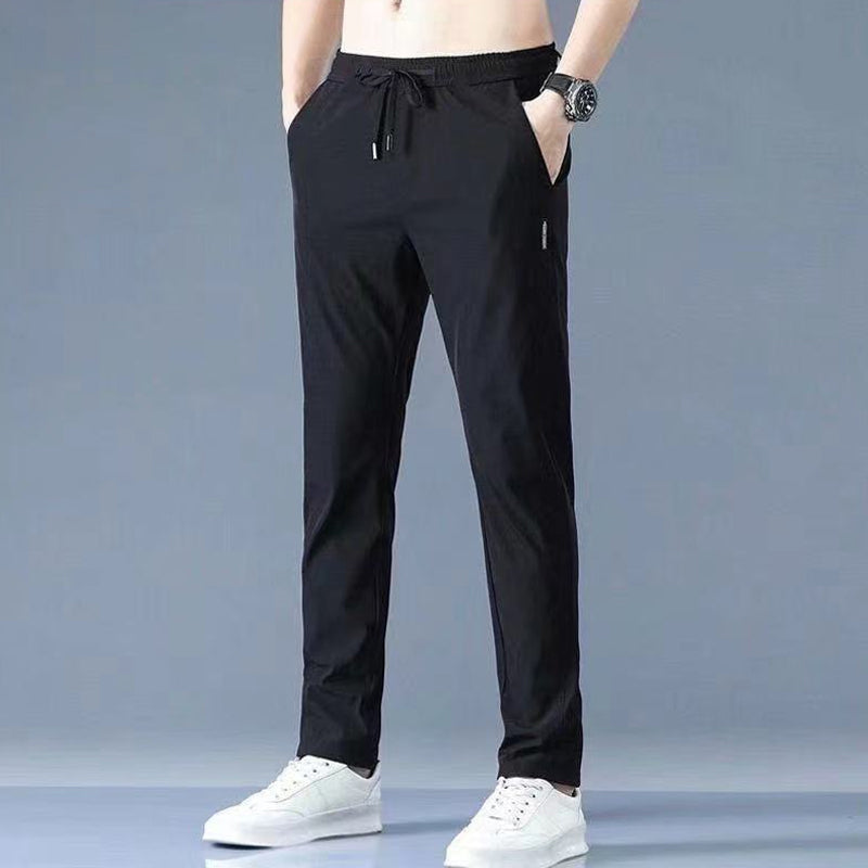 Fashionable Slim Fit Mens Casual Trousers - Olytrend