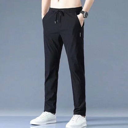 Fashionable Slim Fit Mens Casual Trousers - Olytrend