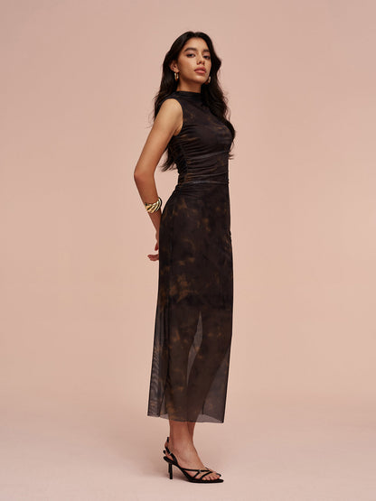 Breathable Mesh Tank Summer Dress