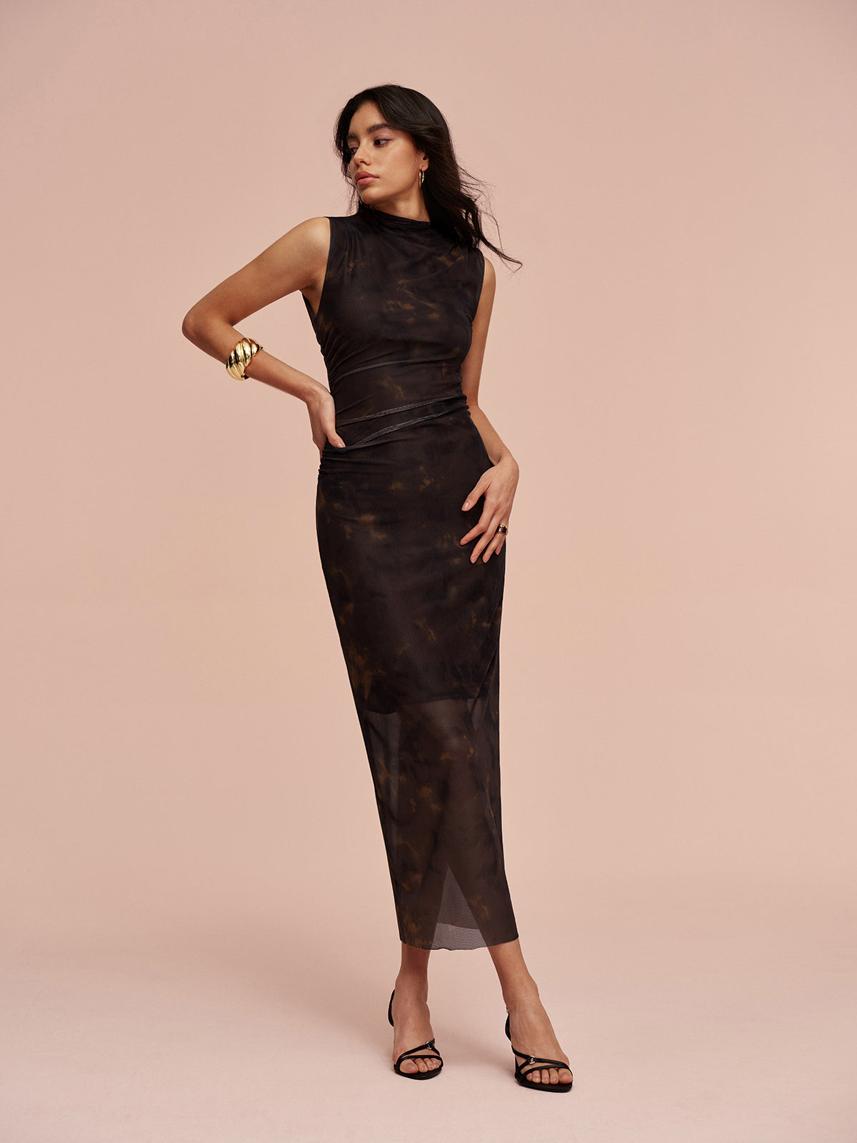 Breathable Mesh Tank Summer Dress - Pexav