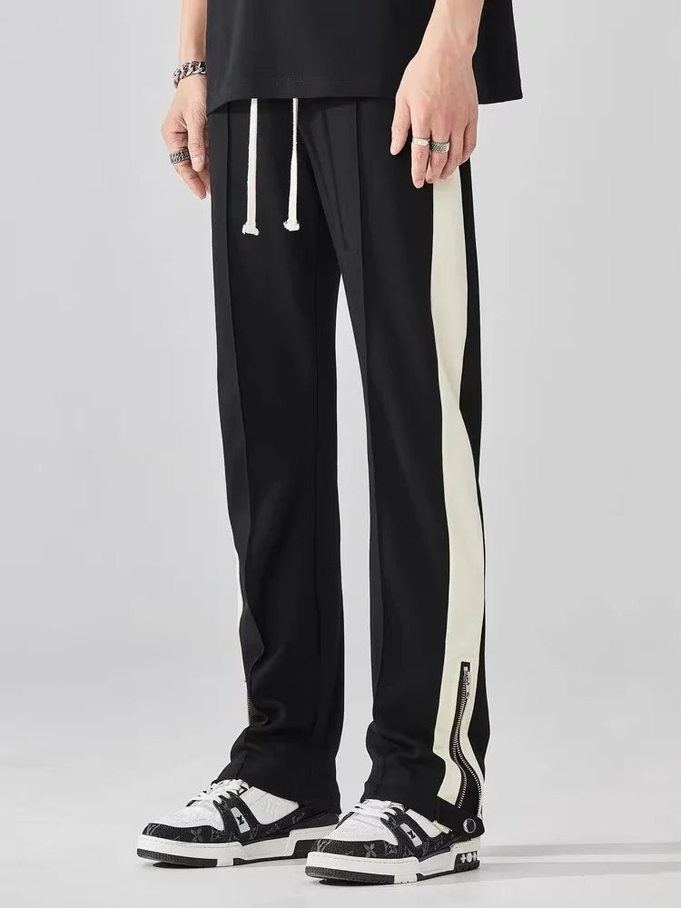 Men's Casual Side Striped Jogger Pants - Olytrend