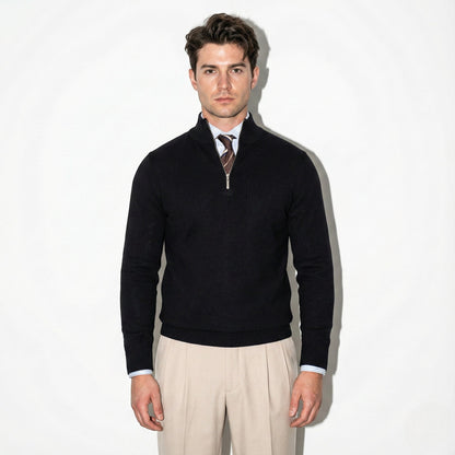 Image of Joe | Men's Quarter-Zip Pullover Sweater