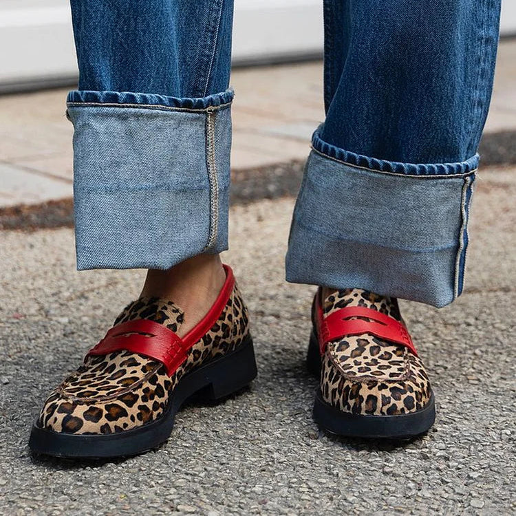Comfortable Supportive Slip On Loafers - Olytrend