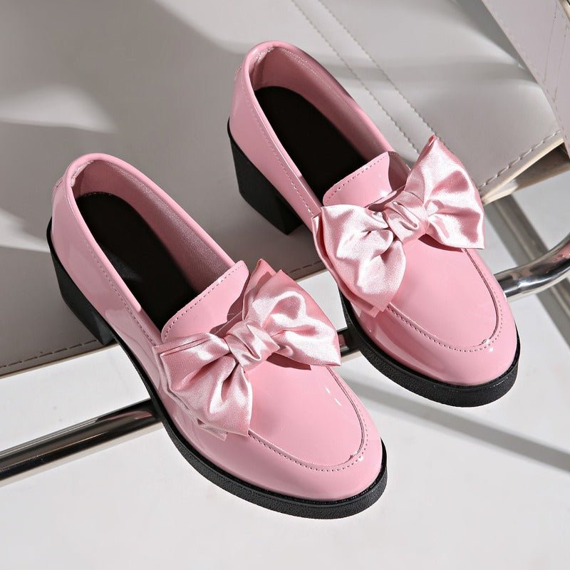 Image of Josephine | Women's Heeled Loafer Shoes