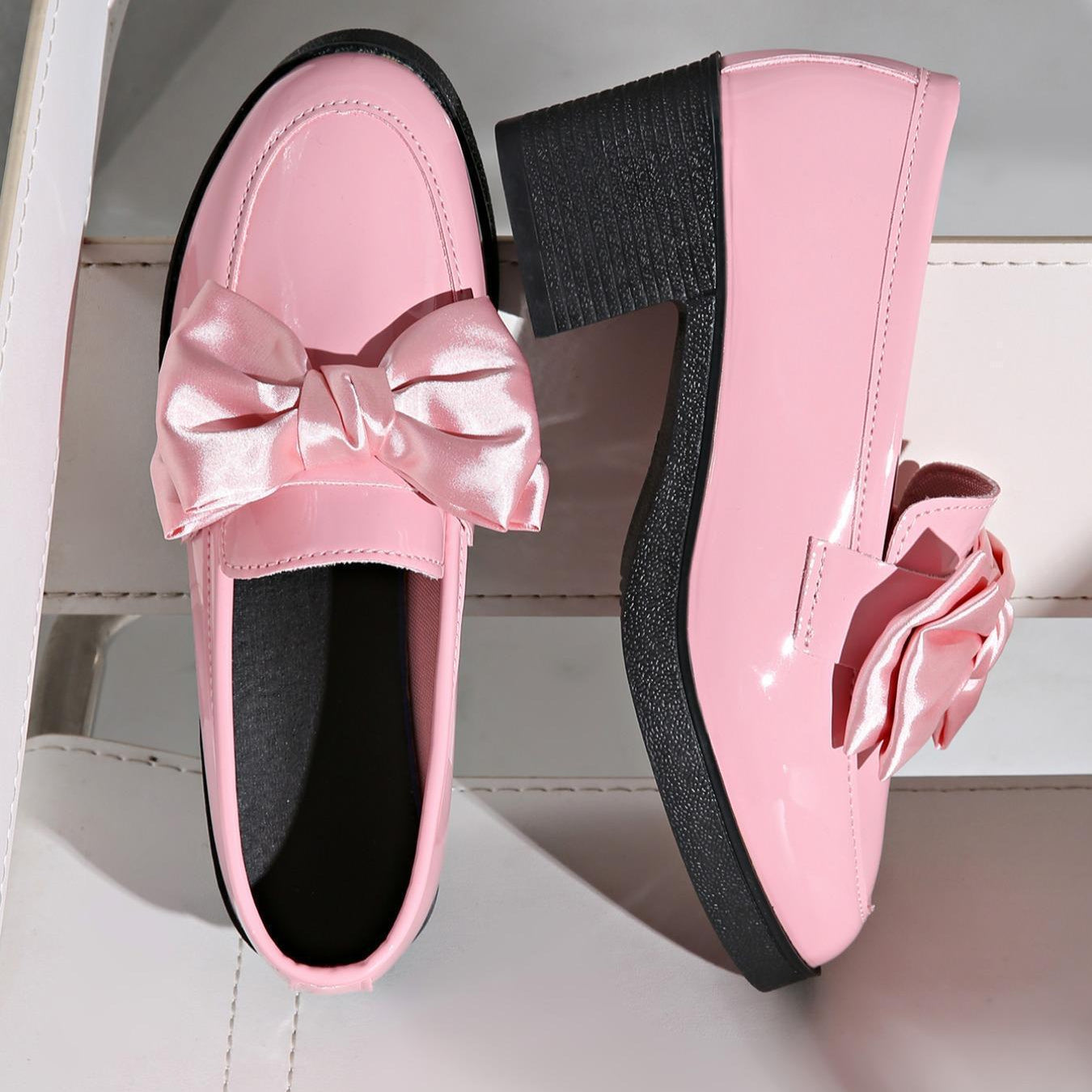 Image of Josephine | Women's Heeled Loafer Shoes