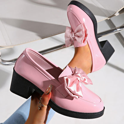 Image of Josephine | Women's Heeled Loafer Shoes