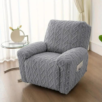 Cozy Faux Fur Recliner Chair Slipcover