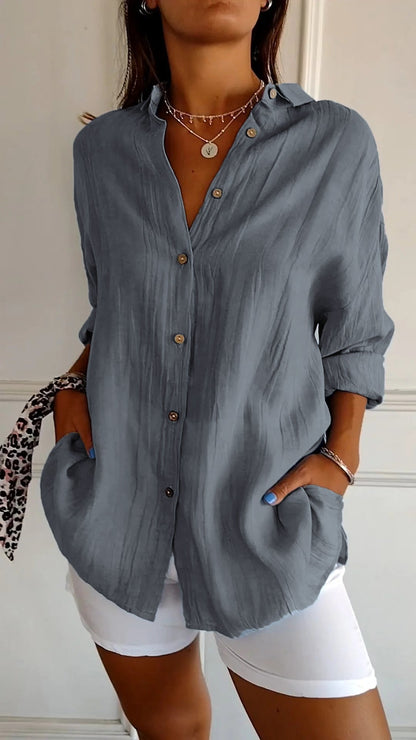 Classic Fit Women's Button Shirt