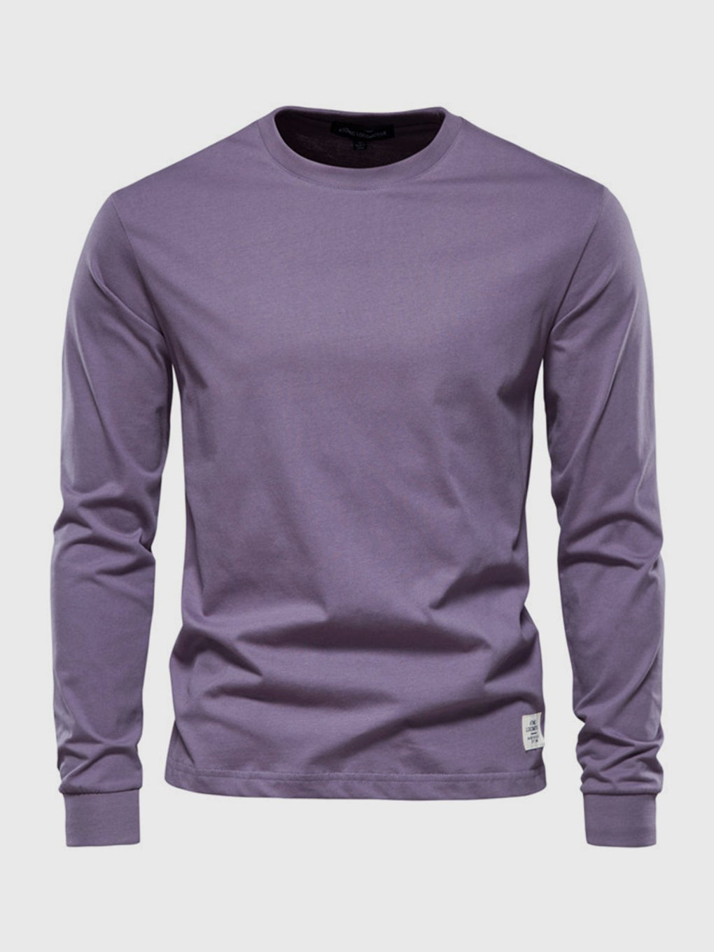 Classic Casual Crew Neck Cotton Shirt