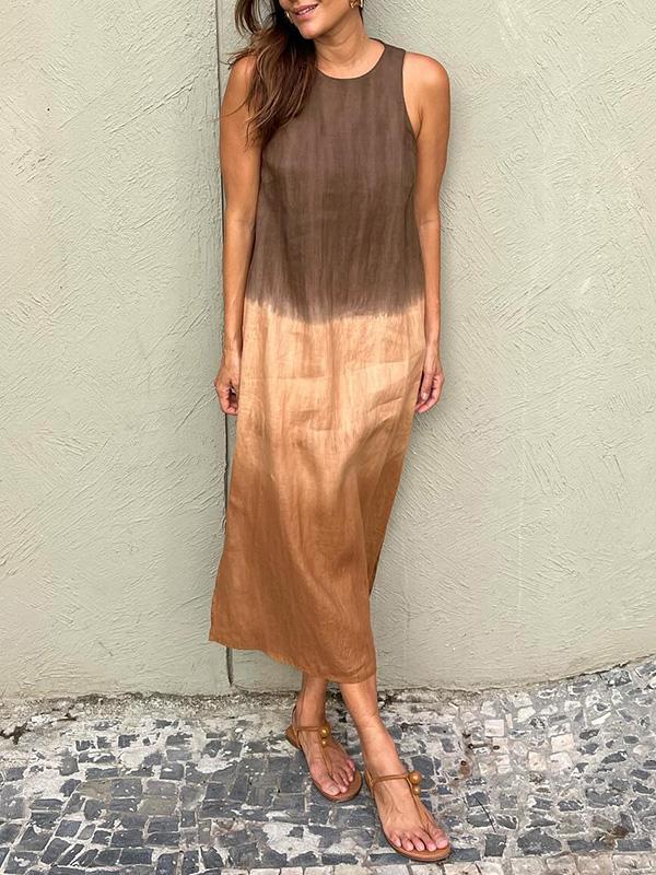 Colorful Boho Mid Length Dress - Nocini