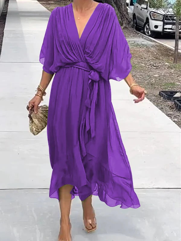 Classic Scoop Neck Dress