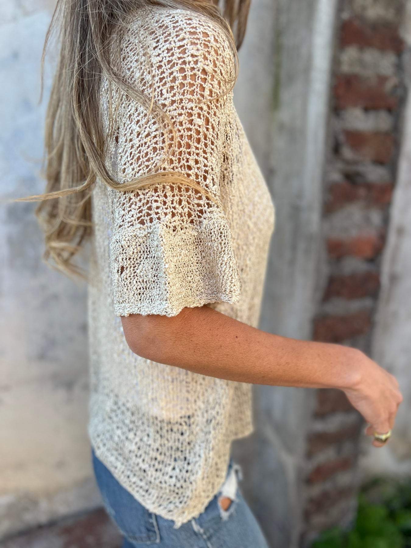 Chic Patterned Blouse