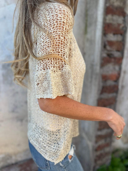 Chic Patterned Blouse