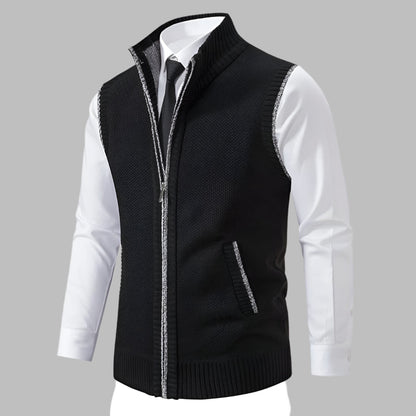 Men's Thermal Zipper Sweater Vest