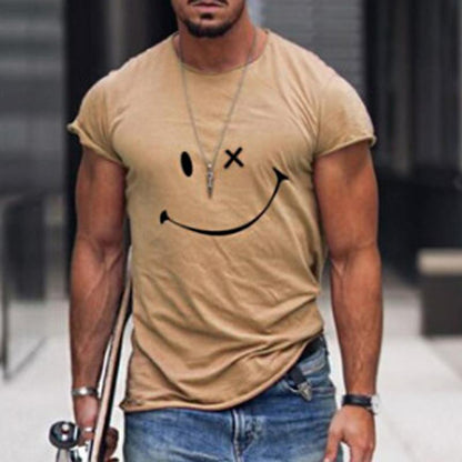 Fun Graphic Men's Casual Tee Shirt