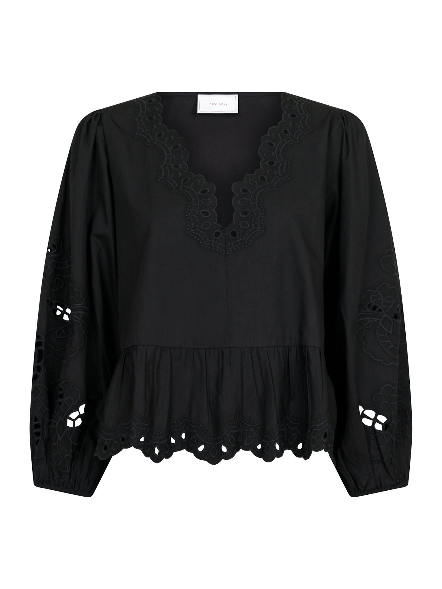 Ladies' Elegant Ruffle Long Sleeve Top - Olytrend
