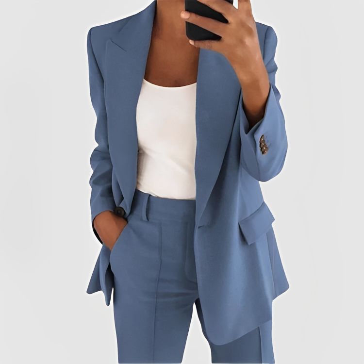 Summer Women's Casual Blazer Suit - Olytrend
