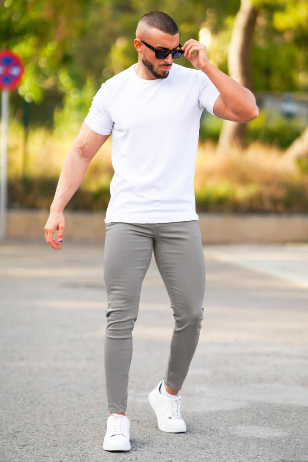 Image of Justin | Men's Skinny Stretch Slim Fit Jeans
