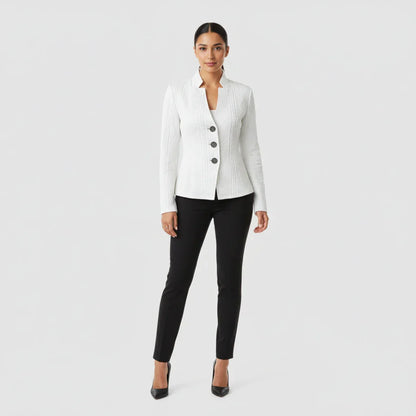 Tailored Women's Single Button Jacket