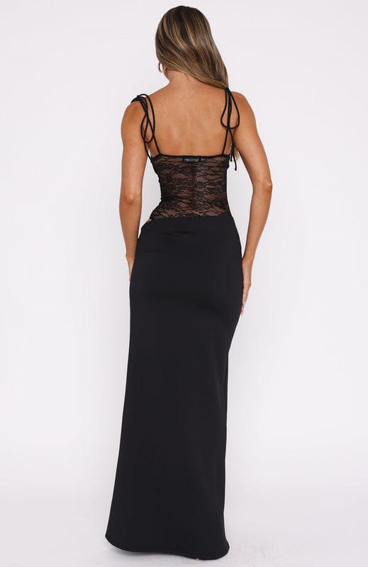Image of Kara | Women's Sleeveless Lace Maxi Dress