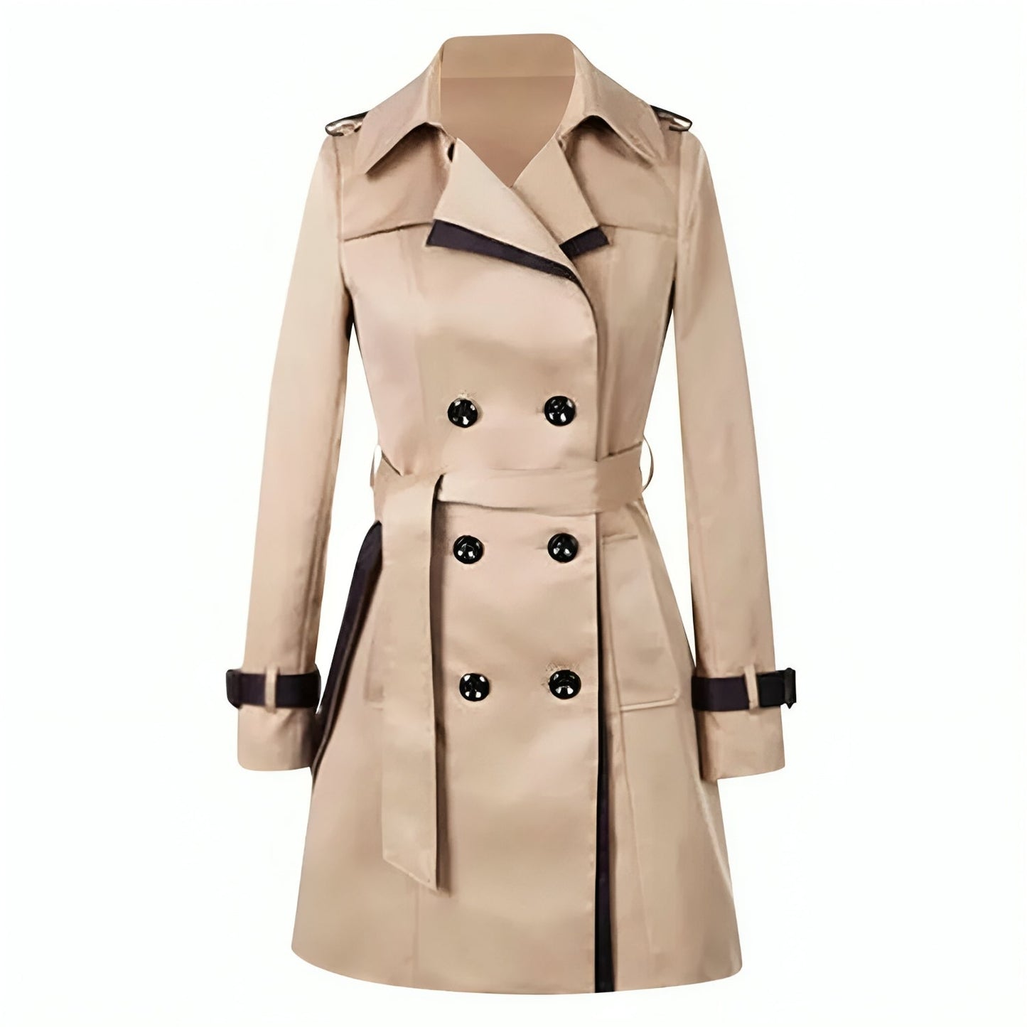 Classic Ladies Water-Resistant Trench Coat - Olytrend