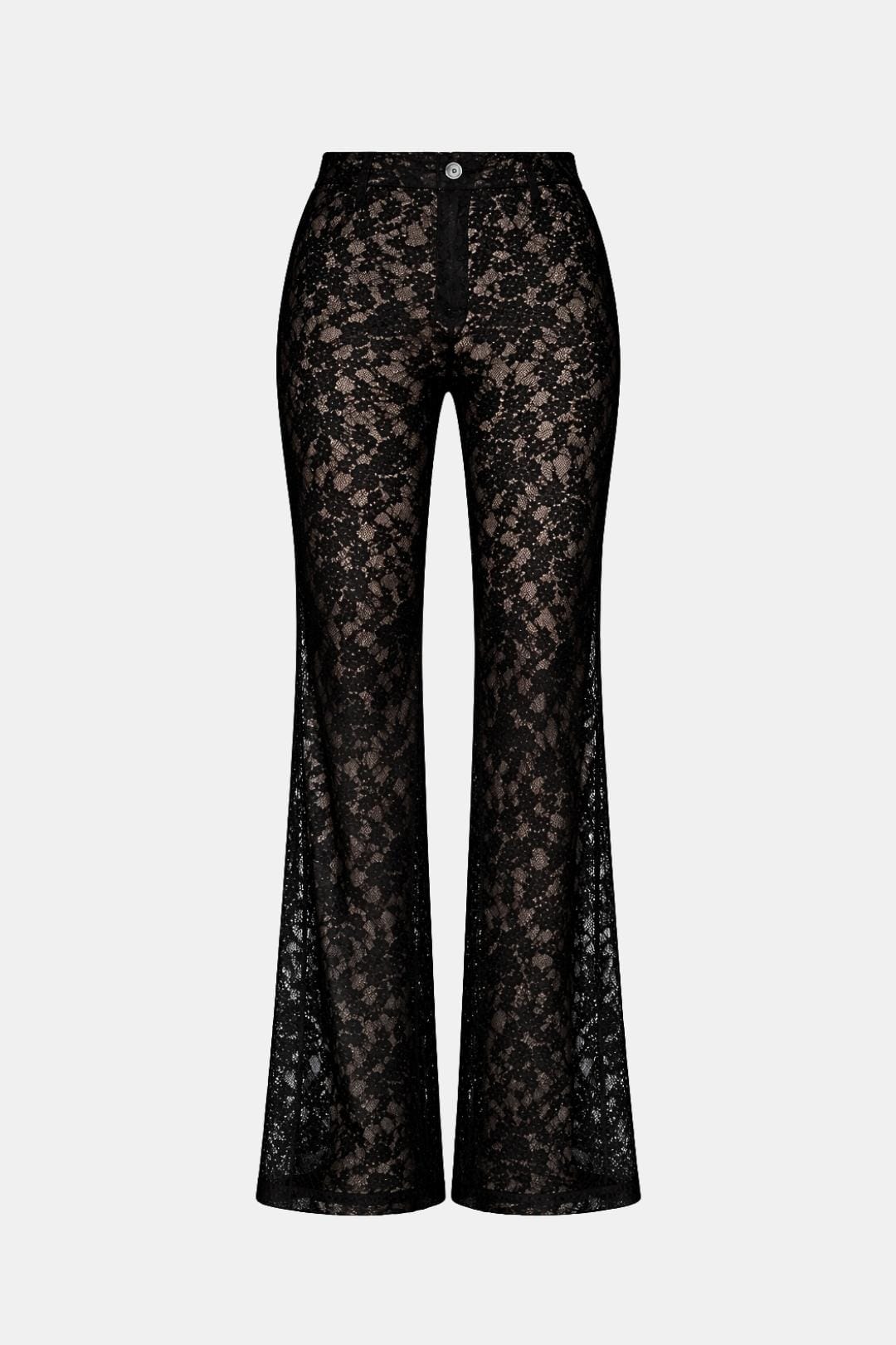 Elegant Women's Lace Wide Leg Pants - Olytrend