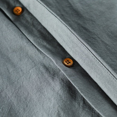 Classic Mandarin Style Dress Shirt