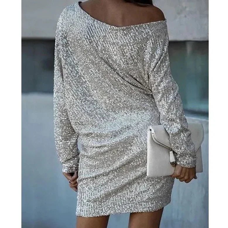 Image of Keira | Women's Off-Shoulder Bodycon Mini Dress