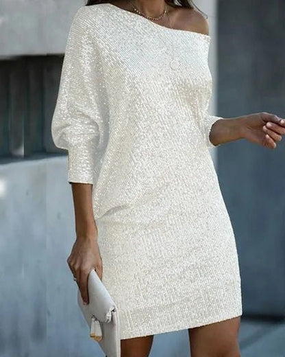 Image of Keira | Women's Off-Shoulder Bodycon Mini Dress