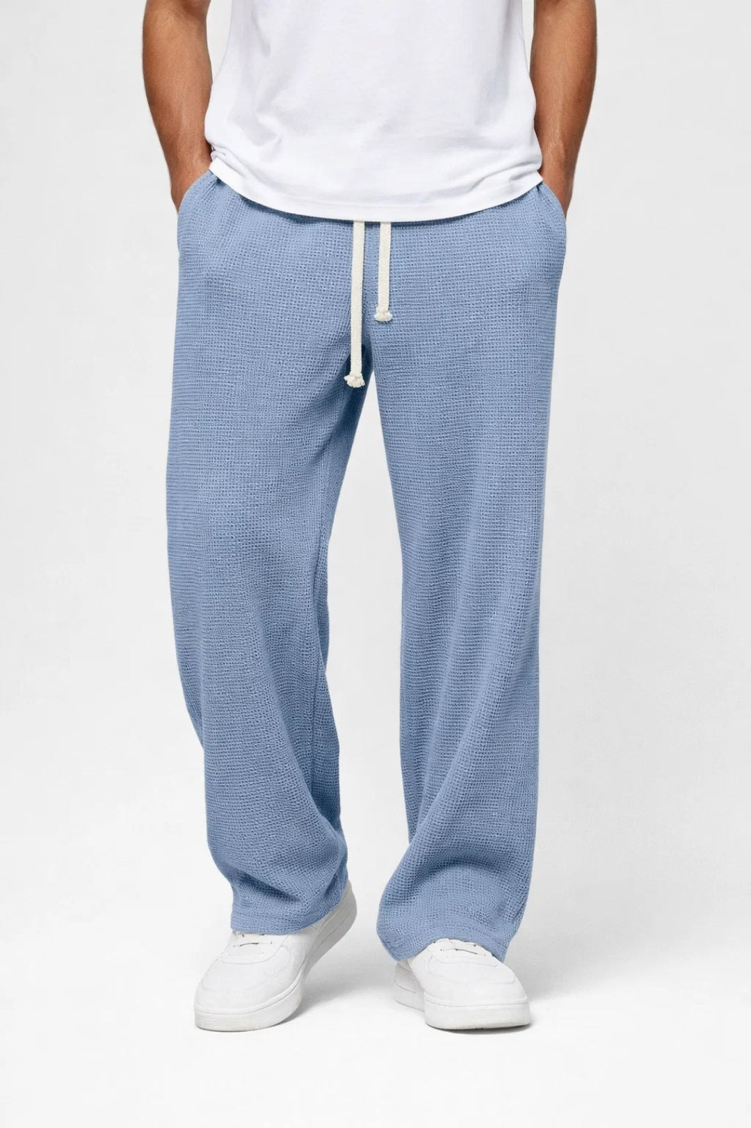 Comfortable Men's Loose Fit Lounge Trousers - Olytrend