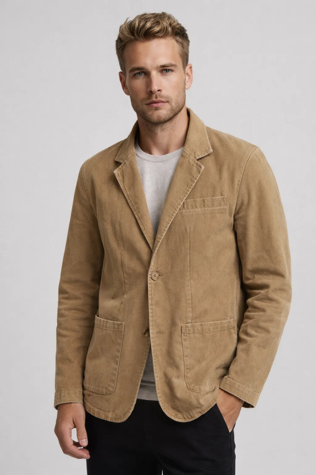 Slim Fit Men's Classic Blazer Jacket - Olytrend
