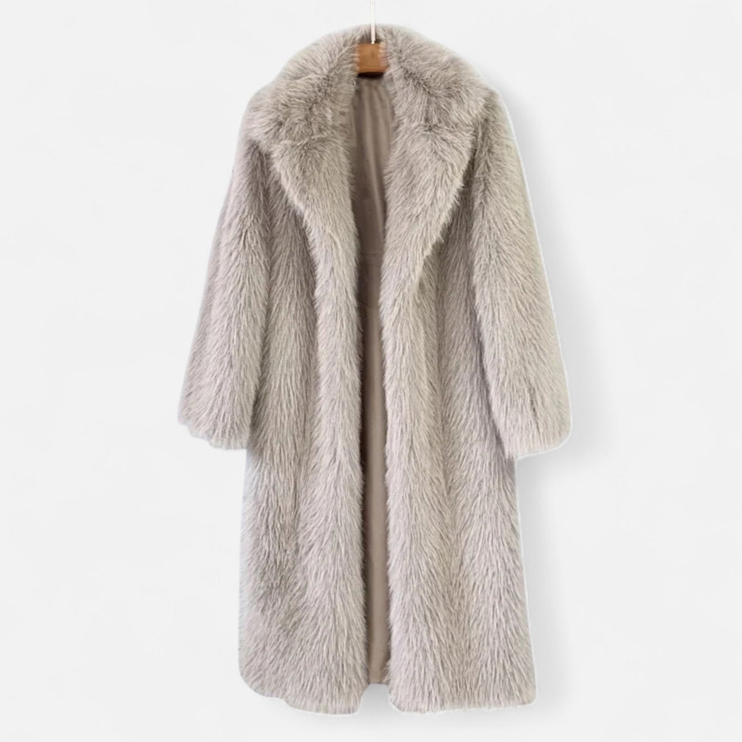 Luxury Ladies Full Length Fur Winter Coat - Nocini