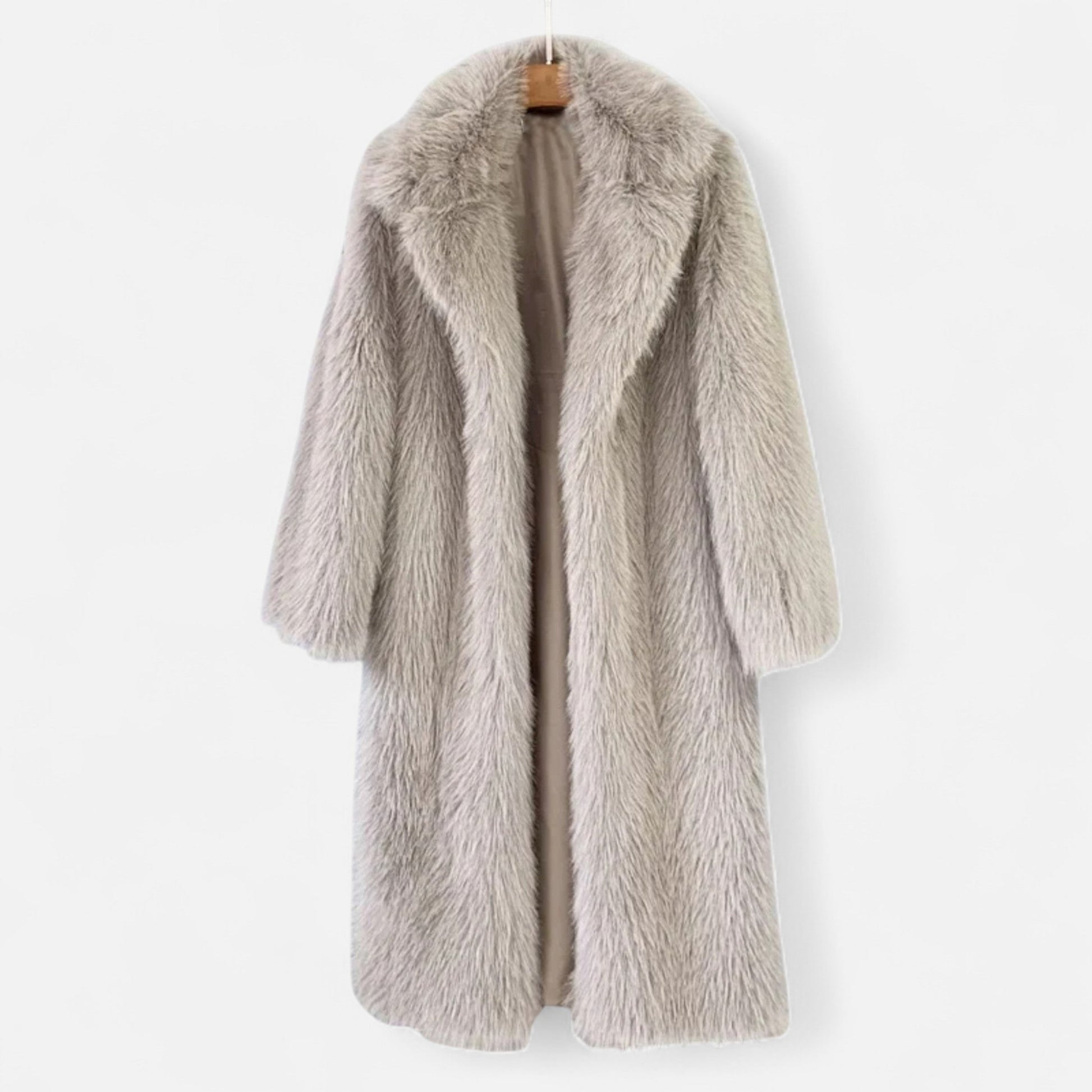 Luxury Ladies Full Length Fur Winter Coat - Nocini