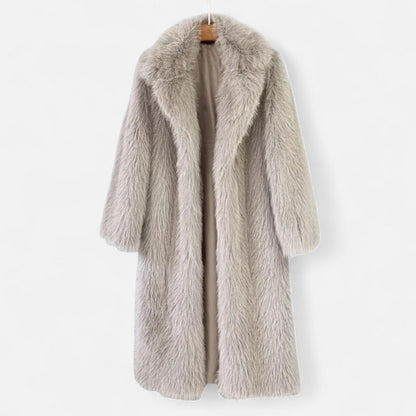 Luxury Ladies Full Length Fur Winter Coat - Nocini