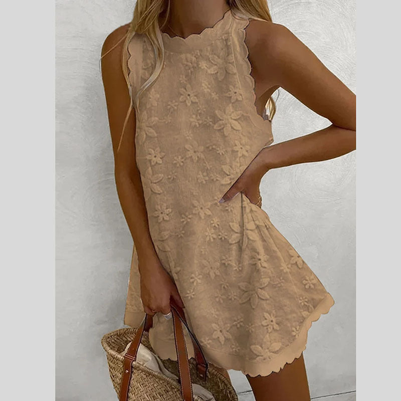 Summer Floral A-Line Dress