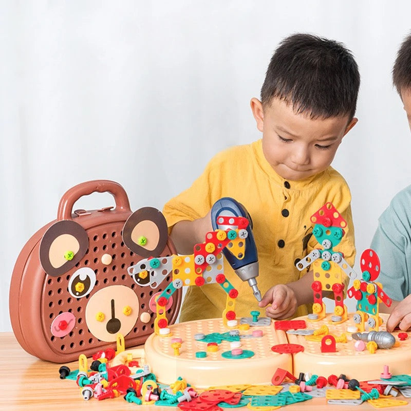 Fun Kids Mini Toolbox Set - Pexav