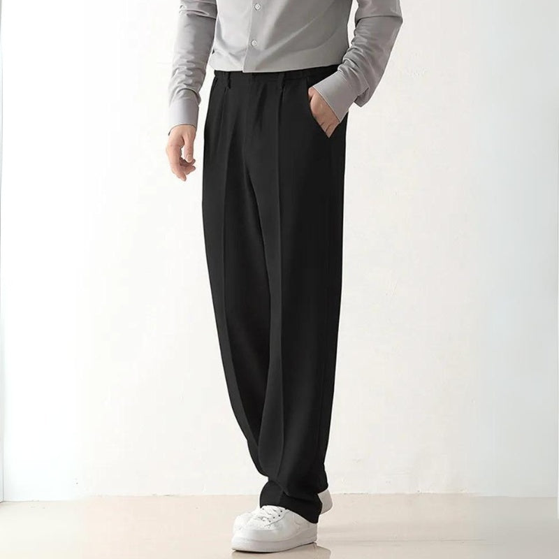 Men's Classic Relaxed Fit Dress Pants - Olytrend