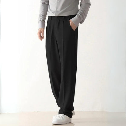 Men's Classic Relaxed Fit Dress Pants - Olytrend