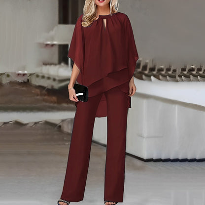 Comfortable Women's Flowy 2 Piece Outfit - Olytrend