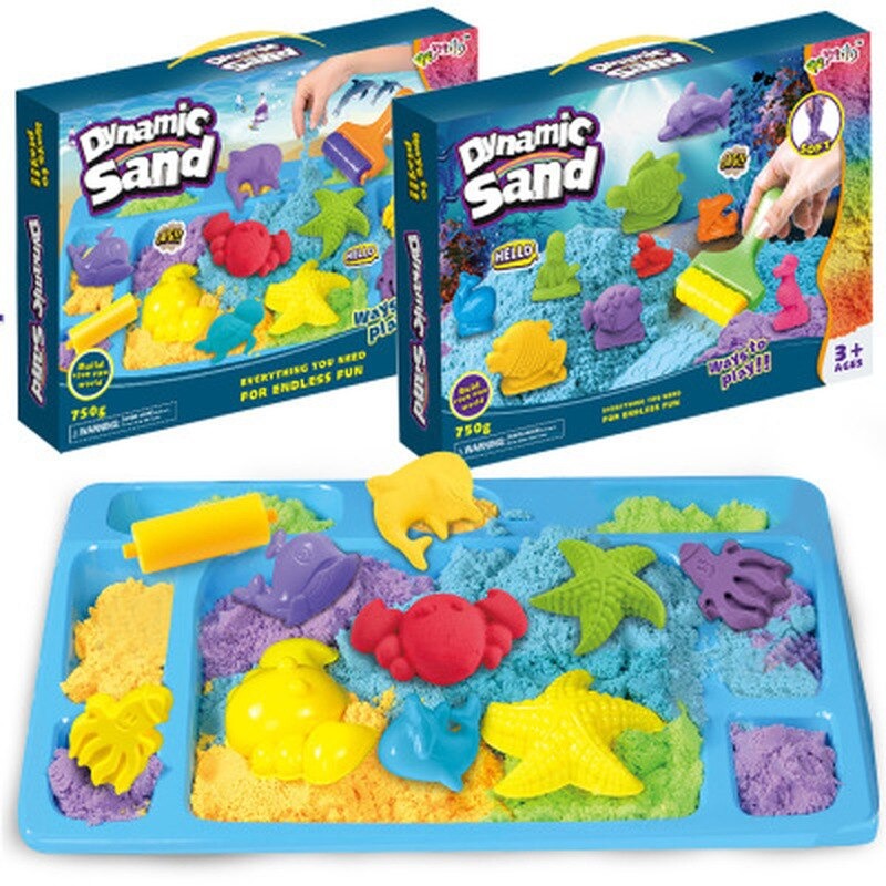 Fun Moldable Sand Toy Kit - Pexav