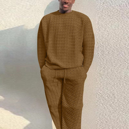 Knitted Summer Jumper for Men – Dax-Brown-S-State of Style